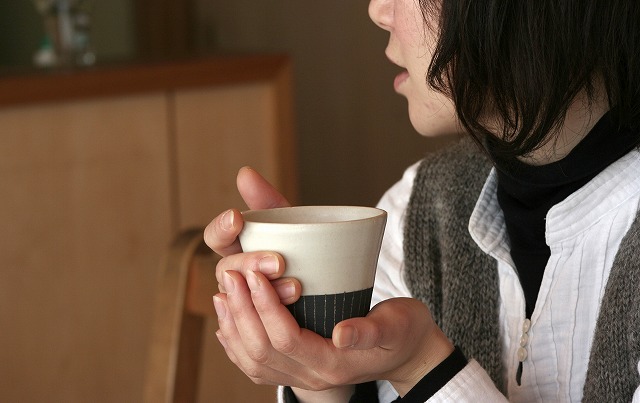 ゆうらぼ・千田稚子さんの耳付きカップ