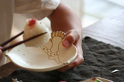 ゆうらぼ・三宅史家さんのきのこのお皿5