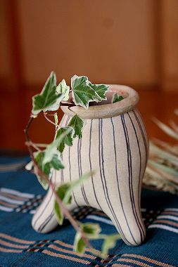 ゆうらぼ(三宅史家さん)の三つ足花器