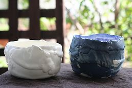 白いフリーボウルとペアにして